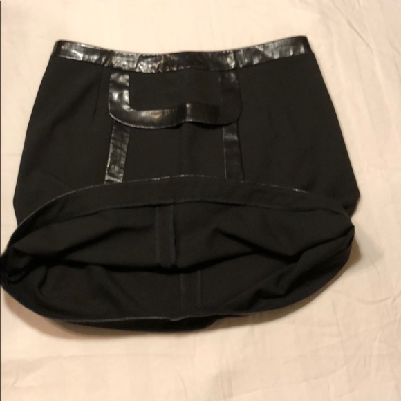 ⭐️ SALE I N C Vegan Leather Detail Skirt 4P - Picture 4 of 4